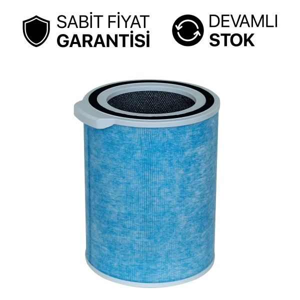 Xenon Smart Akıllı Hava Temizleyici 3 Katmanlı Antibakteriyel Hepa13 Karbon Yedek Filtre (X7420 Modeli İçin) X8787_m0 - Görsel 2
