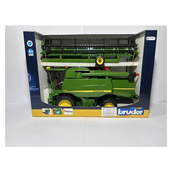Bruder John Deere T670i Kumandasız Biçerdöver 60.3 X 47.3 X 23.7 Cm Erkek Çocuklar İçin Eğlenceli Oyun Aracı - Görsel 4