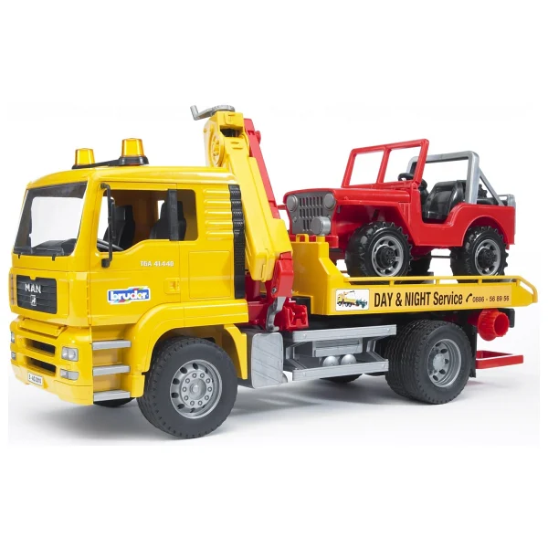 Bruder Br02750 Man Araba Çekici & Jeep - Görsel 8