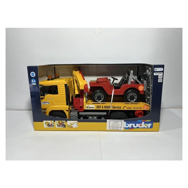 Bruder Br02750 Man Araba Çekici & Jeep - Görsel 5