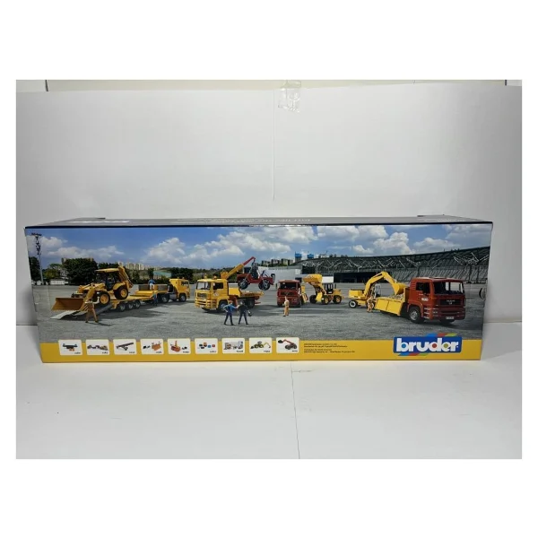 Bruder Br02752 Man Damperli Kamyon Ve Fr130 Kepçe İş Makinesi - Görsel 5