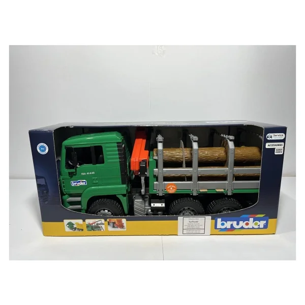 Bruder Man Kütük Taşıyıcı Kamyon Br02769 - Görsel 9