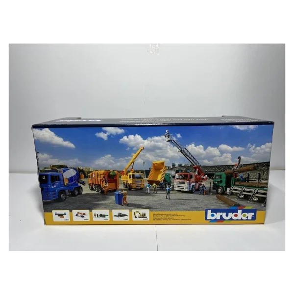 Bruder Man Kütük Taşıyıcı Kamyon Br02769 - Görsel 10