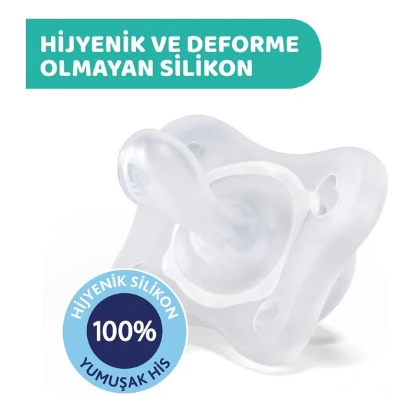 Chicco Physioforma Mini Soft 0-2 Ay İkili Emzik - Görsel 9