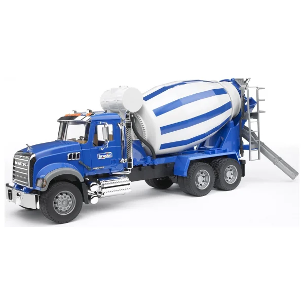 Bruder Br02814 Mack Granite Beton Mikseri - Görsel 7