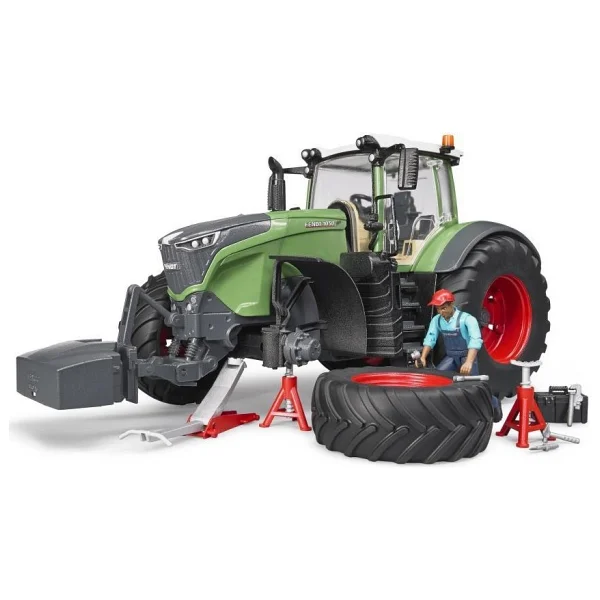 Bruder Fendt 1050 Vario Traktör Lastikçi Ve Aksesuarları Br04041 - Görsel 6