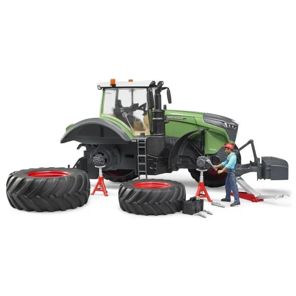 Bruder Fendt 1050 Vario Traktör Lastikçi Ve Aksesuarları Br04041 - Görsel 7
