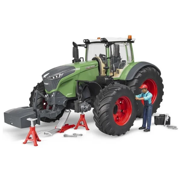 Bruder Fendt 1050 Vario Traktör Lastikçi Ve Aksesuarları Br04041 - Görsel 8
