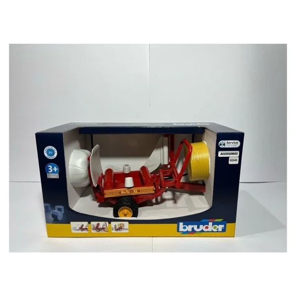 Bruder Br02122 Balya Sarma Makinesi Kahverengi Ve Siyah Balyalar - Görsel 2