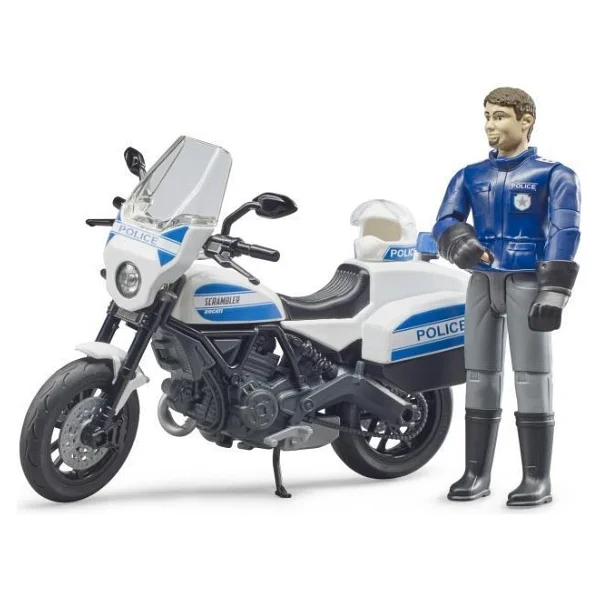 Bruder Polis Memuru Ducati Motorsiklet Br62731 - Görsel 4
