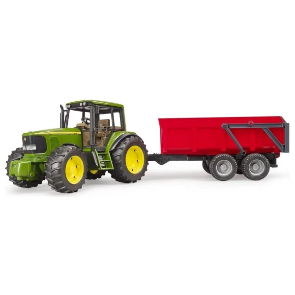 Bruder John Deere 6920 Traktör Ve Kırmızı Römorku Br02057 - Görsel 9