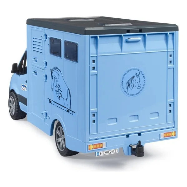 Bruder Mercedes Benz Sprinter At Nakil Aracı ve At BR02674 - Görsel 8
