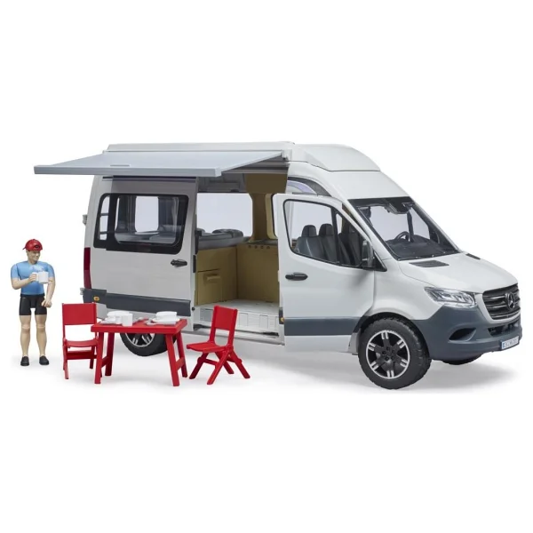 Bruder MB Sprinter Karavan, Aksesuarlar Ve Sürücüsü Br02672 - Görsel 3