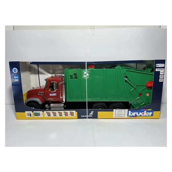 Bruder Br02818 Bruder Mack Granite Vinçli Kamyon - Görsel 6