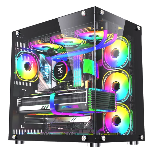 Game Master Wjcoolman Robin2 RGB Fanlı Atx Oyuncu Kasası - Görsel 2