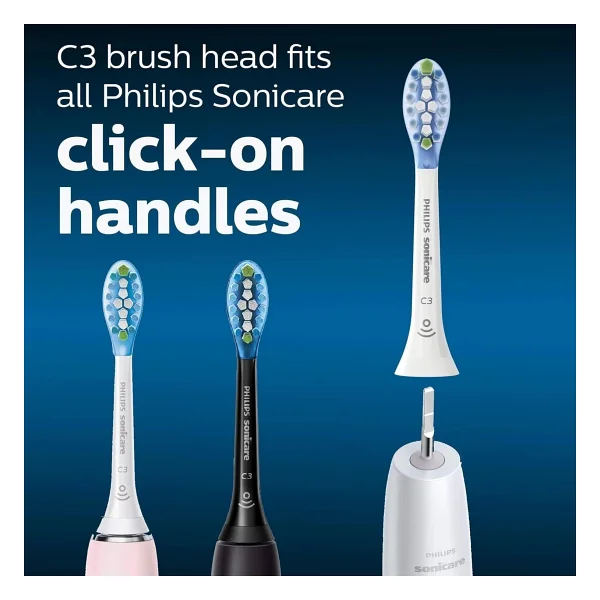 Philips Hx9044/65 Sonicare C3 Premium 4'lü Diş Fırçası Başlığı - Görsel 3