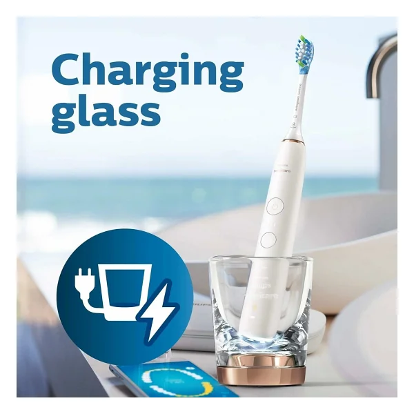 Philips Sonicare 9300 Diamondclean Smart Rose Gold Şarjlı Diş Fırçası - Görsel 3