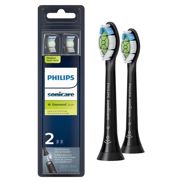 Philips Hx6062/95 Sonicare W Diamondclean 2'li Diş Fırçası Başlığı - Görsel 5