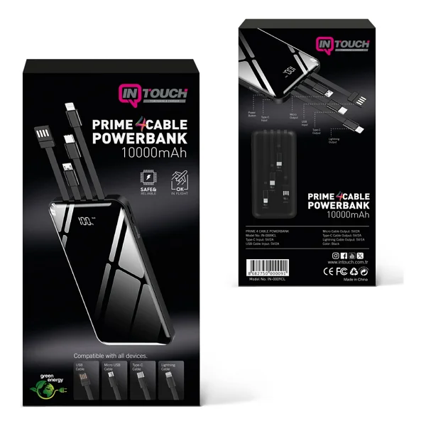 Intouch Prime 10000 mAh Powerbank - Görsel 9
