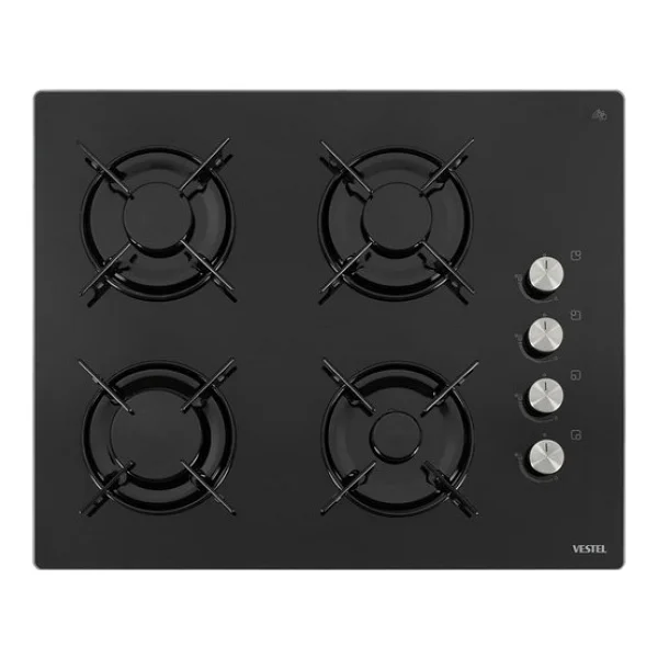 Vestel Ao-65104 S-T Siyah Cam Ankastre Ocak - Görsel 8