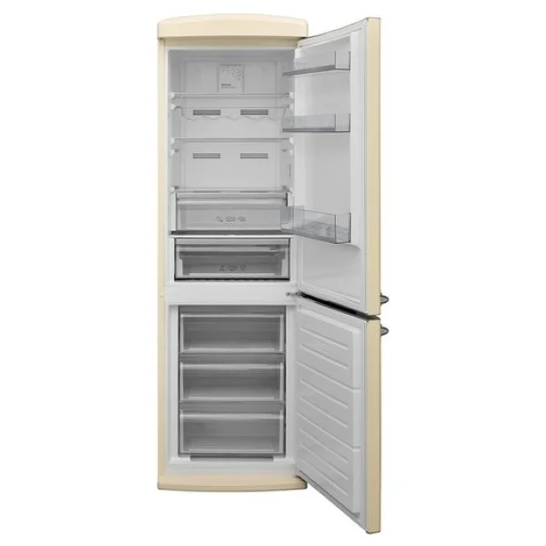 Vestel Retro Nfk37211 Bej Kombi No Frost Buzdolabı - Görsel 2