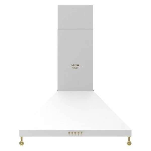 Vestel AD-60041 RB Rustik Beyaz Duvar Tipi Ankastre Davlumbaz - Görsel 2