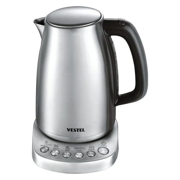 Vestel Ziyafet S3000 Dgt 2200 W 1.7 Lt Çelik Kettle - Görsel 2