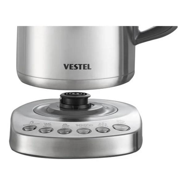 Vestel Ziyafet S3000 Dgt 2200 W 1.7 Lt Çelik Kettle - Görsel 4