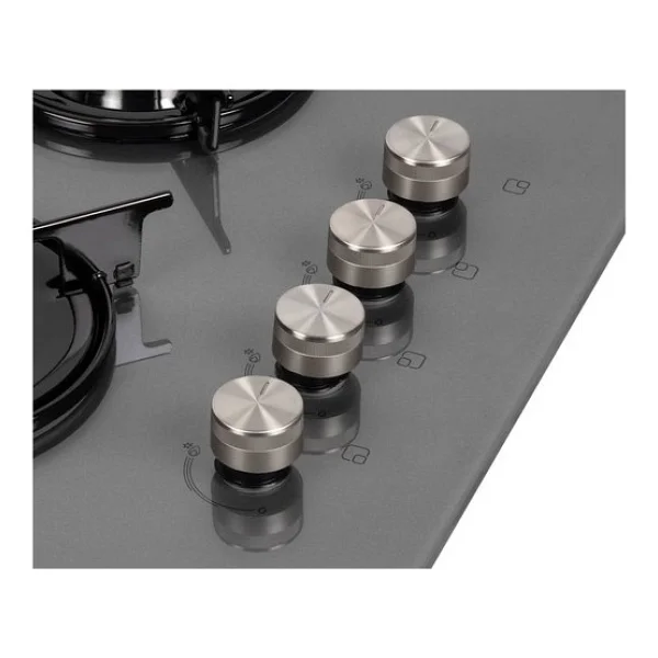 Vestel Ao-65104 G-Dg-T Gri Ankastre Cam Ocak - Görsel 6