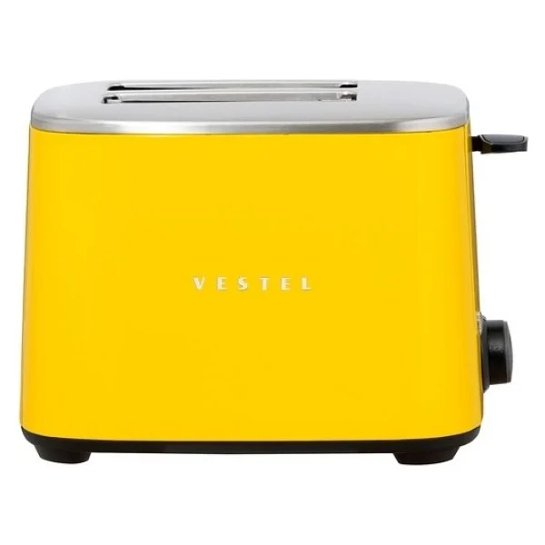 Vestel Retro Ekmek Kızartma Makinesi 960 W 2 Dilim Kapasiteli Buz Çözme Fonksiyonu Sarı - Görsel 7