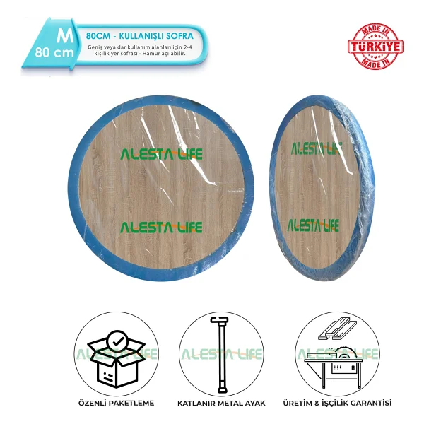 Alesta Life Yer Sofrası 80 Cm - 78 X 21 Cm - Görsel 2