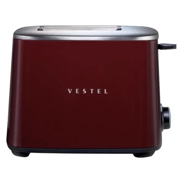 Vestel Retro Bordo 2 Dilim Ekmek Kızartma Makinesi - Görsel 3