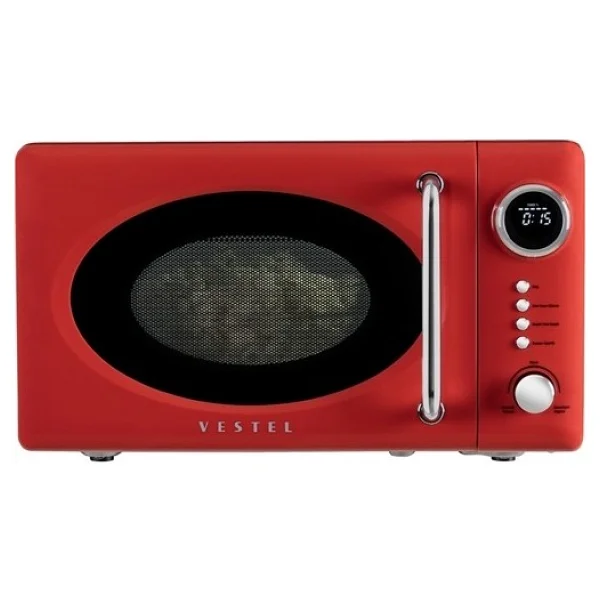 Vestel Md 20 Yd Retro Kırmızı 20 Lt Mikrodalga Fırın - Görsel 2
