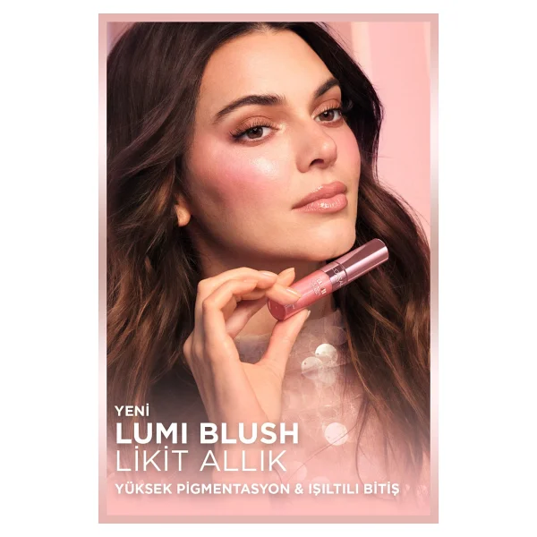 L'oreal Paris Lumi Işıltılı 640 Rouge Paris Likit Allık - Görsel 3
