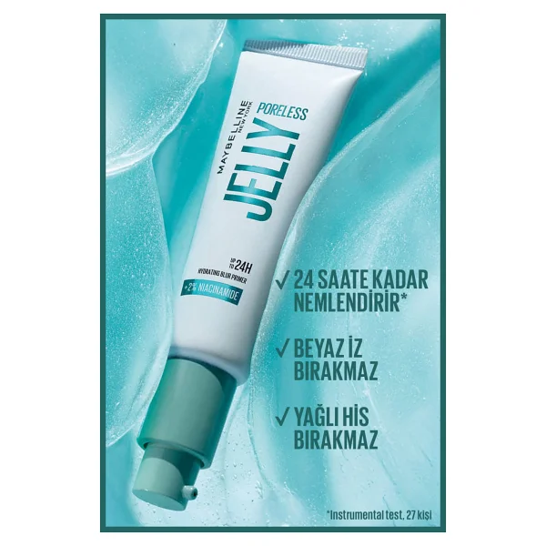 Maybelline New York Poreless Jelly Gözenek Gizleyici 30 Ml Makyaj Bazı - Görsel 4