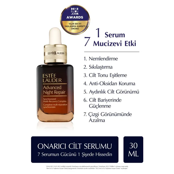 Estee Lauder 4 Adımlı Cilt Bakım Tanışma Seti - Serum 30ml, Krem 15ml, Göz Kremi 5ml, Temizleyici Köpük 150ml - Görsel 2