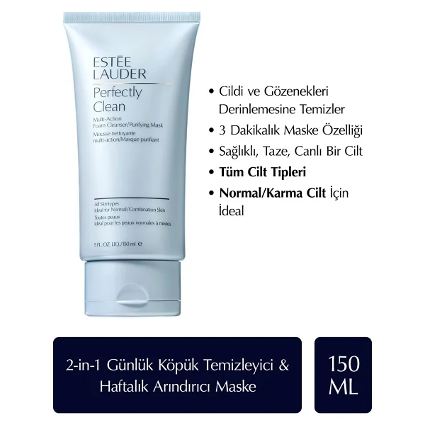 Estee Lauder 4 Adımlı Cilt Bakım Tanışma Seti - Serum 30ml, Krem 15ml, Göz Kremi 5ml, Temizleyici Köpük 150ml - Görsel 3