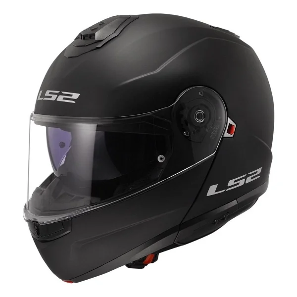 Ls2 Strobe 2 Mat Siyah Çene Açılır Motor Kaskı - Görsel 6