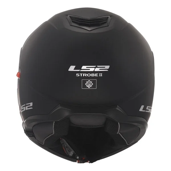 Ls2 Strobe 2 Mat Siyah Çene Açılır Motor Kaskı - Görsel 4