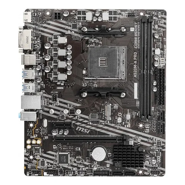 Msı A520m-A Pro AMD Am4 DDR4 Micro Atx Anakart - Görsel 4