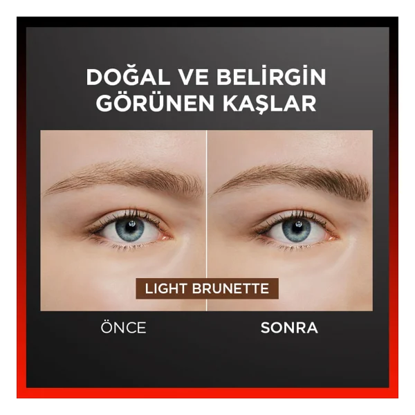 L'oreal Paris Infaillible Faux Brow Ultra İnce Light Brunette Kaş Kalemi - Görsel 5