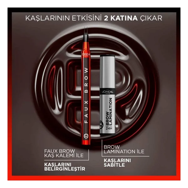 L'oreal Paris Infaillible Faux Brow Ultra İnce Kaş Kalemi - Görsel 5