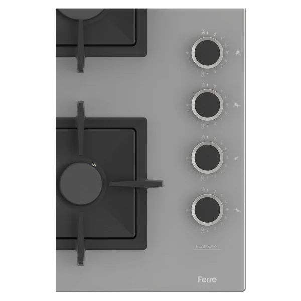 Ferre Sc208 Flameart Gri Cam Ankastre Ocak - Görsel 7