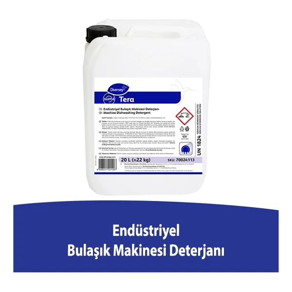 Diversey Suma Tera Bulaşık Makinesi Deterjanı 20 lt - Görsel 3