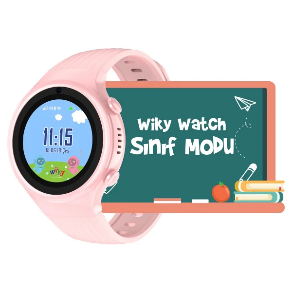 Wiky Watch 5s Pembe Akıllı Çocuk Saati - Görsel 7