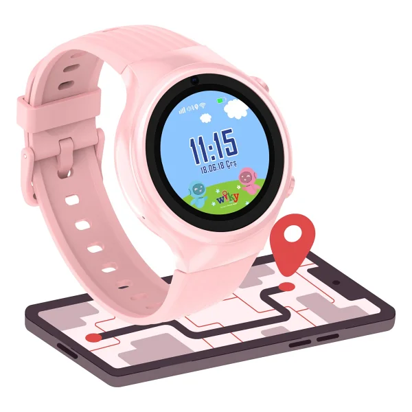 Wiky Watch 5s Pembe Akıllı Çocuk Saati - Görsel 8