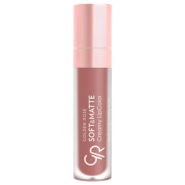 Golden Rose Soft & Matte Creamy Lipcolor 104 Rustic Brown Likit Ruj - Görsel 3