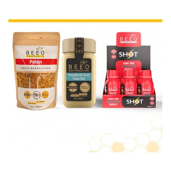 Bee'o 5 Adet Propolis Damla Paketi - 100 Ml - Görsel 8