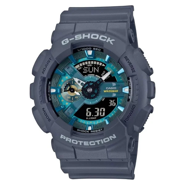 Casio G-Shock Ga-110as-2adr Gri Erkek Kol Saati - Görsel 4
