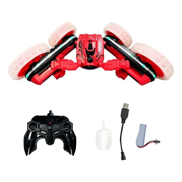 Vardem Işıklı Buharlı Spin 360 Stunt Hg4-45 Uzaktan Kumandalı Araba - Görsel 4